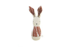 x bookhou lapin hochet leaves