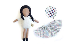 coffret mini poupée - cheveux longs