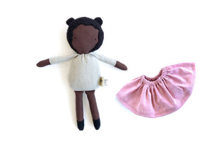 coffret mini poupée - cheveux longs