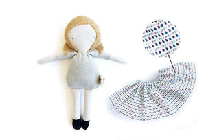 coffret mini poupée - cheveux longs