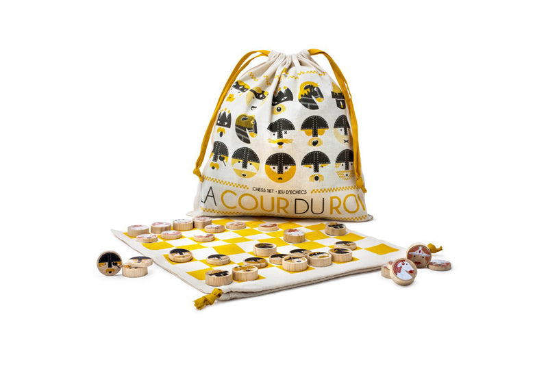 jeu de d'échecs - La cour du roi