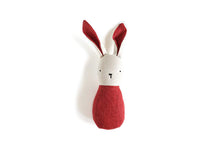 lapin hochet - deux tons unis